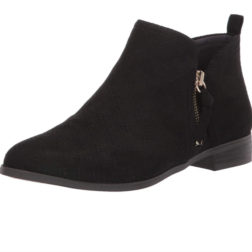 Women's Perforated Ankle Boots